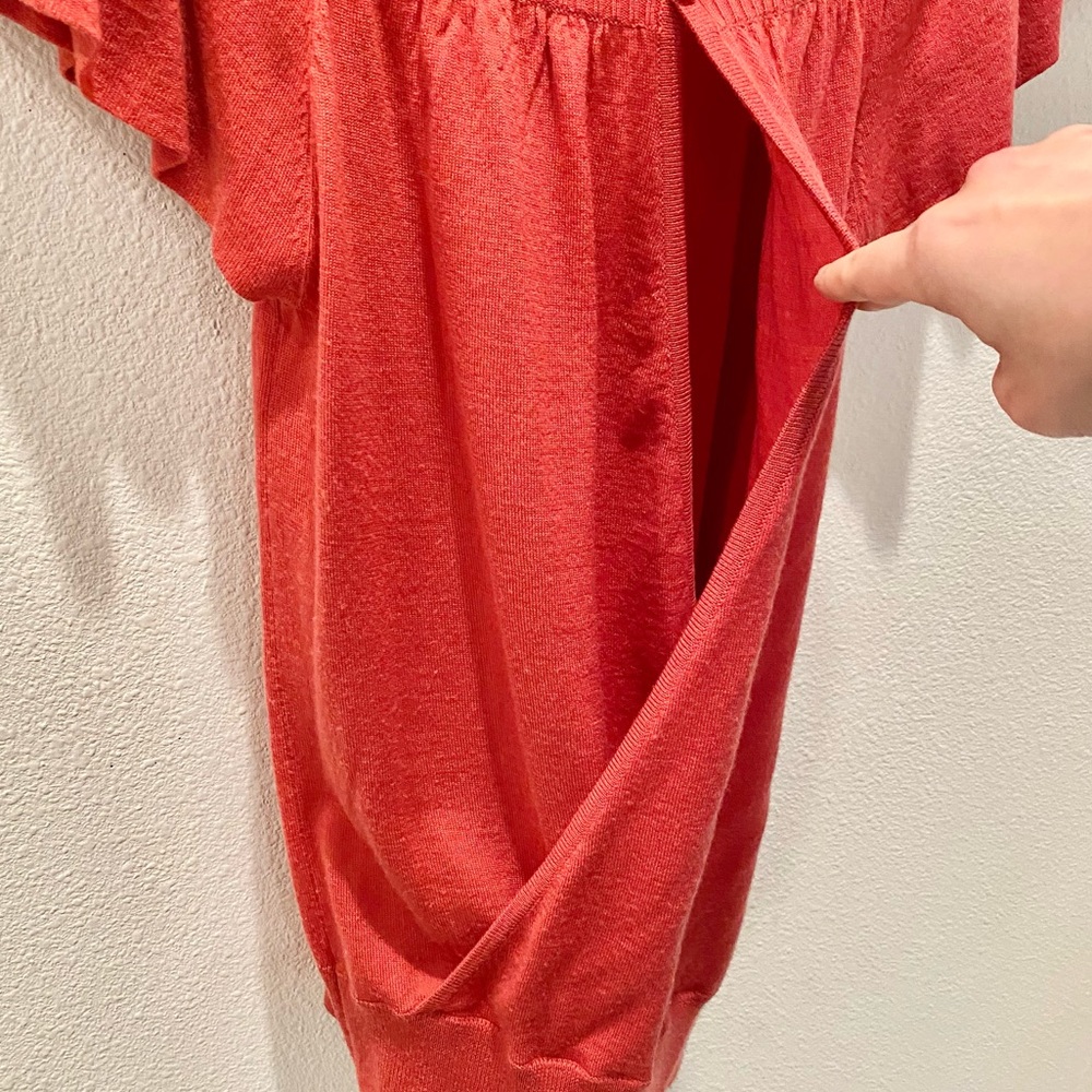 Bcbgmaxazria Off-The-Shoulder Split-Back Knit Top… - image 8